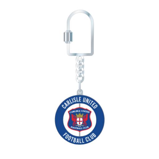 Spinning Crest Keyring